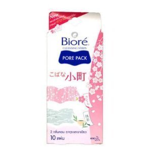 Biore Cleansing Nose Strips Pore Pack Sakura Green Tea 10 Pcs.