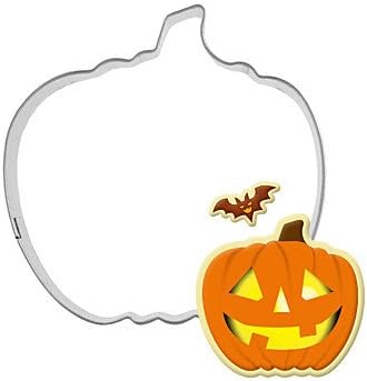 GAOMOJU&amp; 1Pcs Halloween Pumpkin Cookie Cutter Metal Biscuit Mold Stainless Steel DIY Dessert Maker