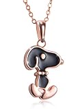 ♥ Diseño único ♥: el diseño del collar colgante para perro es vibrante, un diseño simple pero llamativo que se destaca de la gente, y le brinda un banquete visual peculiar, el collar para mujer es una opción ideal para su pareja.