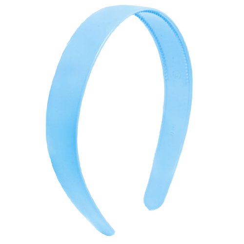 Baby Blue Plastic Hair Hoop Headband Ornament for Lady