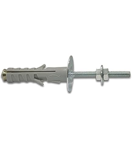 Tasselli A Percussione Klimas 8x60 Mm Con Viti In Acciaio Inox – 100 Pezzi Per Cemento E Mattoni