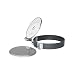 Produktbild 1x Stirnspiegel nach Ziegler, Kopf-Spiegel, 90 mm, Schutzdeckel, Fiberband