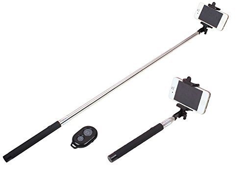 Apple iPhone 7 Compatible Ceritfied Professional Portable Selfie Monopod Stick with Bluetooth Remote Wireless Shutter Button ( Assorted Colour ) RS.249 (88.00% Off) - Amazon