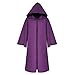 Produktbild Halloween Frauen Männer Umhang Mit Kapuze Langjacke Bandage Mantel Cosplay Outwear Mittelalter Ärmel Ritter Gothic Punk Retro Einfarbig Robe Kölner Karneval Outdoorjacke CICIYONER