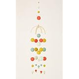 Mobile bunte Filzkugeln Merinowolle