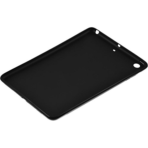 PhoneNatic Case für Apple iPad Mini 3 2 1 Hülle Silikon schwarz X-Style Cover iPad Mini 3 2 1 Tasche + 2 Schutzfolien - 6