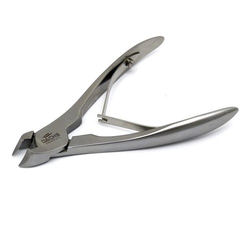 Preisvergleich Produktbild Diabetiker Nagelzange Kopfschneider 12 cm - rostfreier Specialstahl - Schneide gebogen - Schneidlänge 10 mm