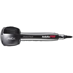BaByliss Pro Miracurl SteamTech BAB2665SE Rizador de pelo con vapor, automático, de cerámica, Color Plata