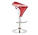 Produktbild QHY Hocker, Barhocker, Hochhocker, Sessellift, Barstuhl, Moderner Minimalistischer Barhocker, Hochstuhl, Drehbarer Barhocker, Barhocker (Farbe: Rot),rot,A