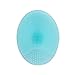 Produktbild NICETOURNE weiche Silikon-Gesichtsreinigung Pad Bad Waschbürste Haar Gesicht Exfoliator Reinigung Scrubber Massage Dusche Sponge Mitesser entfernen Dusche (blau) 1PC exfoliating