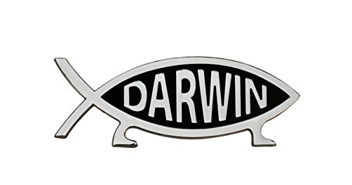 getDigital Autoplakette Geek Gottheit Darwin