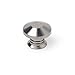 Produktbild Reunion Industrielle Möbelknopf rund Semi Oval 29 mm Inox