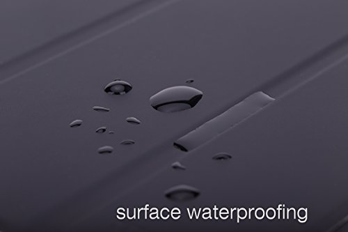 Google Nexus 9 Hülle Case – MoKo Ultra Slim PU Leder Tasche Schutzhülle Lederhülle Folio Smart Cover mit Auto Wake/Sleep Funktion für Google Nexus 9 8.9 Zoll Android 5.0 Tablet-PC von HTC T1,SCHWARZ - 7