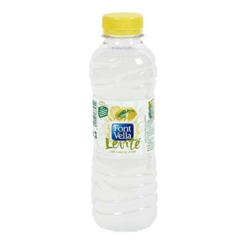 Font Vella Levité Limón, Agua mineral con zumo de LIMON - 500 ml.