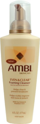 Ambi Even & Clear Foaming Cleanser 177 ml Pump