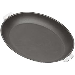 Cristel - POV35QE - Poêle inox 35cm - Anti-adhérent Exceliss - sans poignée amovible -Collection Mutine