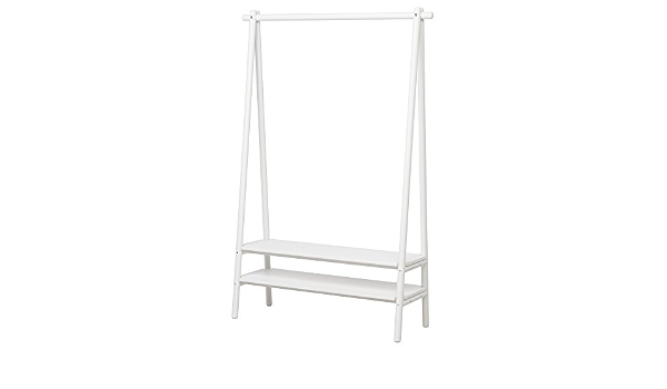Ikea Asie Spanst Portant Pour Vetements Blanc Amazon Fr Cuisine Et Maison