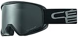Lente cilíndrica Cébé Striker L Máscaras, Unisex Adulto, Negro Completo/Gris, L