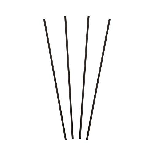 7.5" Black Sip Straw, Package of 1000