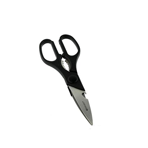 Westcott E-30100 00 Allzweck-Schere mit Microverzahnung und Flaschenöffner, 21 cm, schwarz - 5