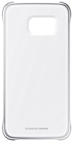 Samsung Clear Cover - Funda para Samsung Galaxy S6  color plata- Versi  n Extranjera