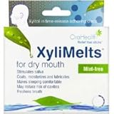 OraCoat XyliMelts Mild Mint for Dry Mouth, 40-Count