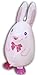 Produktbild 1 Stück Folienballon AirWalker 'White Rabbit - Hase', weiß, ca. 60 cm, OHNE LOLLIPOP®-Gasfüllung