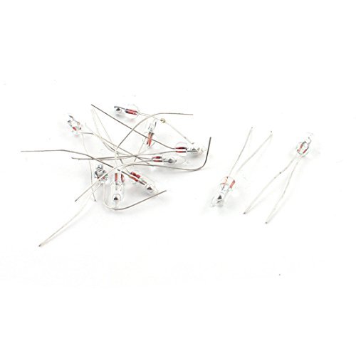 10Pcs 3mm Alarm Auto-Bewegungs-Positionswinkel Quecksilber-Neigungsschalter 20V 1A