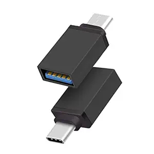 DeoDap Portable Type-C OTG Adapter (Multicolor)