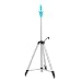 Anself Adjustable Wig Tripod Stand Hairdressing Training Tripod Wig Head Holder with Carry Bag
