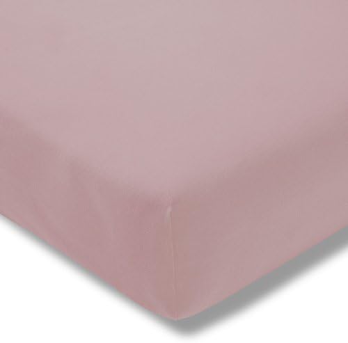 Estella Fitted sheet single-jersey rose pink size 180x200 cm - 200x200 cm
