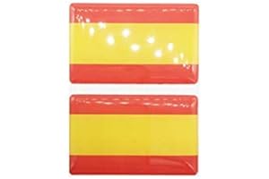 DURABOL Pegatina de Resina Bandera de España (I)