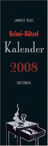 Krimi-Rätsel-Kalender 2008: Wandkalender, 14-tägig