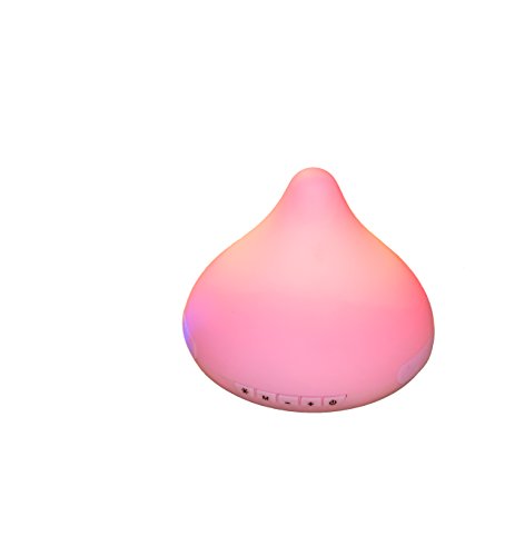 Preisvergleich Produktbild grandey Wireless LED Bluetooth Lautsprecher mit farbigen LED Tischleuchte / Baby Nachtlicht, unterstützt-KFZ-SD / TF, U Festplatte, Line In, Sound Karte, TF Kartenleser, und FM, Freisprechfunktion