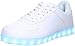 Produktbild Schuhe-Trentasette Damen Herren LED Licht Farbwechsel Sneaker Weiß, Größe:44;Farbe:Weiß