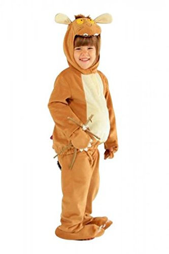 Childrens Unisex Boys Girls Gruffalo Costume for Fairytale Cartoon Fancy Dress 5-7yrs MEDIUM by Pams