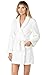 Produktbild DKNY Signature Fleece Long Sleeve 91,4 cm Bademantel Gr. X-Large, cremefarben