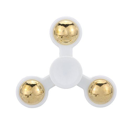 Anself Mini Tri Fidget Spinner Finger Spinner Toy, Long Spinning Time