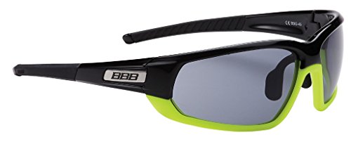 BBB 2973254512 Gafas Ciclismo, Unisex, Negro, Talla Única