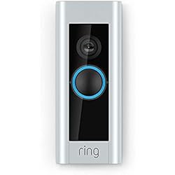 Ring Video Doorbell Pro | Sonnette Vidéo avec carillon et transformateur inclus, HD 1080p, système audio bidirectionnel, Wi-Fi et détection de mouvements