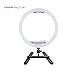 Produktbild XZZTX LED Ringlicht, 14-Zoll-farbenes Fluoreszenzkreis-Licht-Kit mit Telefonhalter, Lichtständer für Video-Shooting, YouTube-Video, Portraiture, Makeup