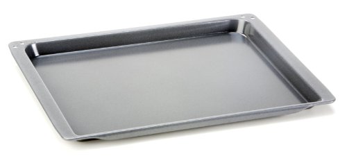 Backblech original 438254 - passend für div. Herde / Backofen Neff Constructa - 465 x 375 x 25 mm // emailliert