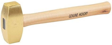 2 lb. Brass Hammer with Hickory Handle from TNM by Pittsburgh Pro