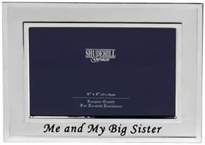 Silver Me and My Big Sister Photo Frame