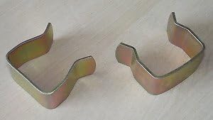 Husseinbolt Replacement Metal Divan Base U Clips (Pack of 10)