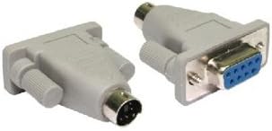 Aptii 9 Pin Serial Mouse to PS/2 Port Male Convertor Adaptor