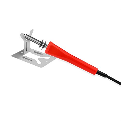 Holz Burning Pen Kit Lötkolben Pen Kit Full Set Löten Carving Prägung Tipps Hot Blade Holz Handwerk Werkzeug Set für Holzbearbeitung / Leder / Cork 37pcs EU Plug - 7