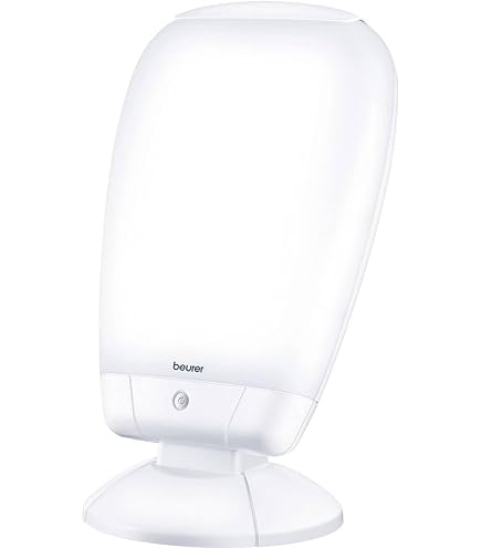 Beurer TL 35 Daglichtlamp, simulatie van daglicht, met 3 kleurtemperaturen voor een gereguleerd dag-nachtritme, 10.000 lux, medisch apparaat, afneembare standaard, met dimmer