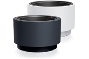 magubo Pflanzkübel Groß Außen - Blumentopf Mit Einsatz, Blumenkübel Aus Kunststoff, Blumentopf Groß Draussen, Übertopf, Blumentopf Groß für Garten und Balkon (MDLHEN, ⌀40 cm Anthrazit)