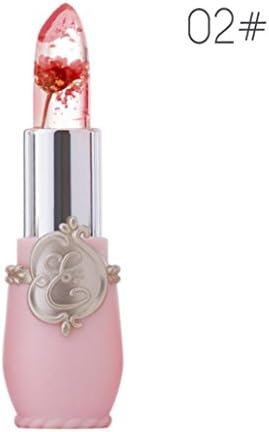 Clearance!!! Lipliner Sunday77 Flower Crystal Magic Temperature Change Color Lipstick Velvet Pencil Cosmetic Long Lasting Lip Gloss Temperature Changing Moisturizing Lip Balm for Women Girls 8 Color (Lip, 02#)